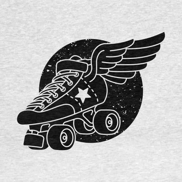 Jammer Winged Skate ~ Light Colors by Raygun Vectors